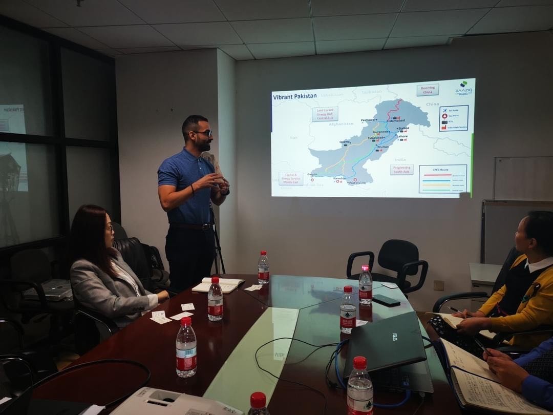 Vibrant Pakistan presentation on the China-Pakistan trade corridors