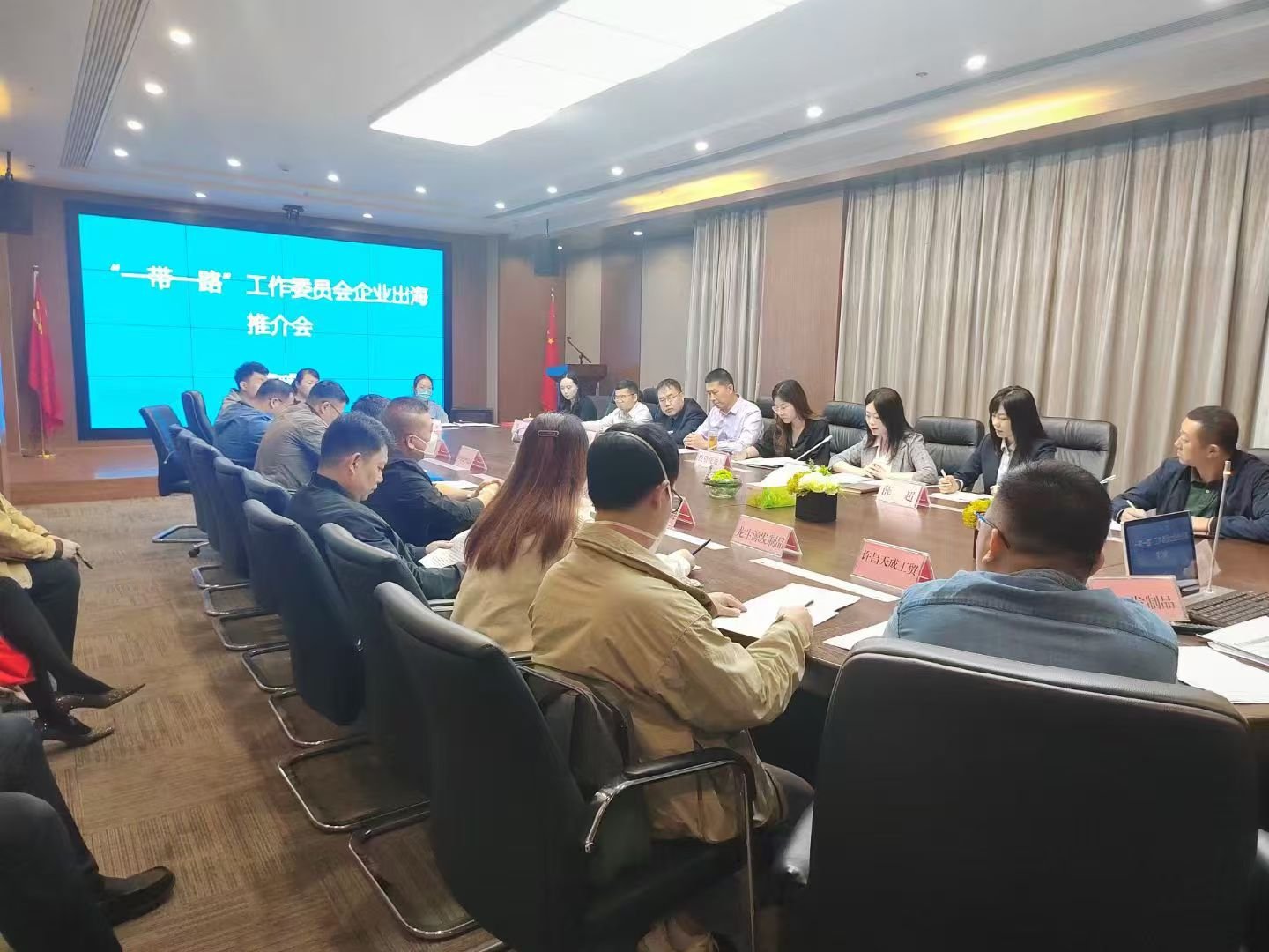 “一带一路”工作委员会企业出海推介会 | Belt and Road Working Committee enterprise going-global promotion session
